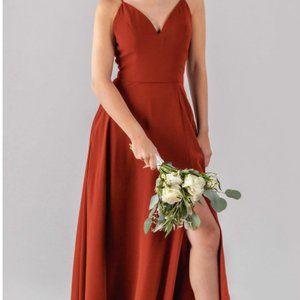 NWT orange Bridesmaids dress